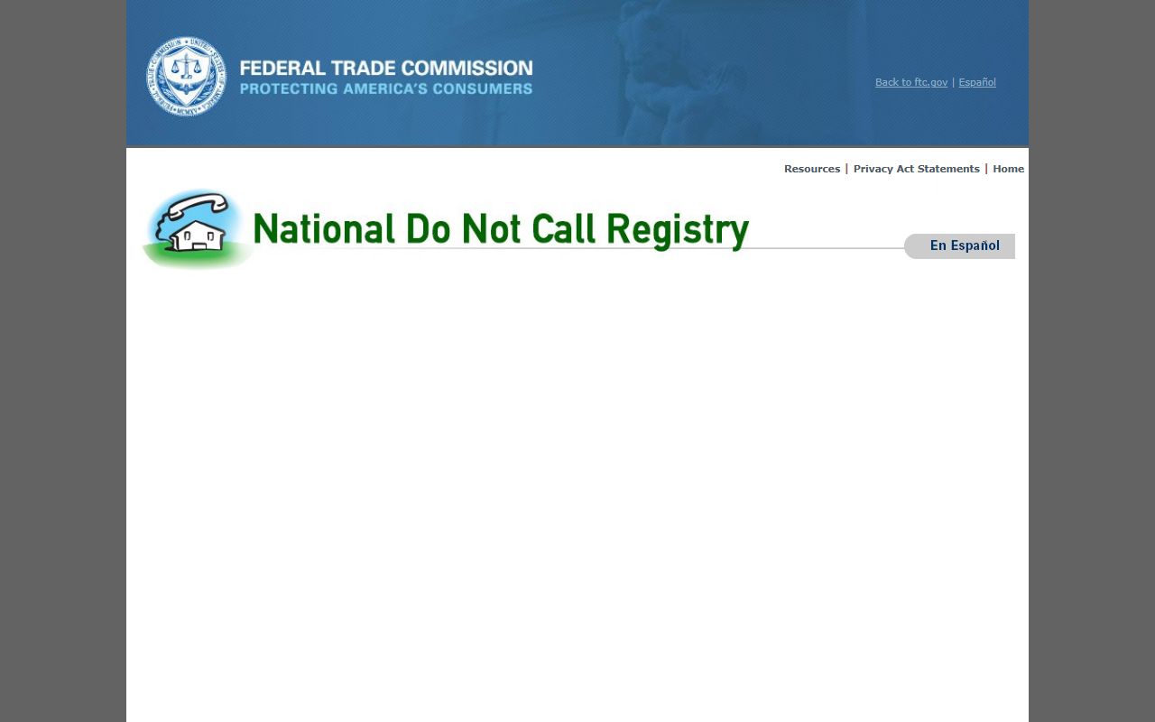 Matthews phone codes FTC Do Not Call Registry complaint portal